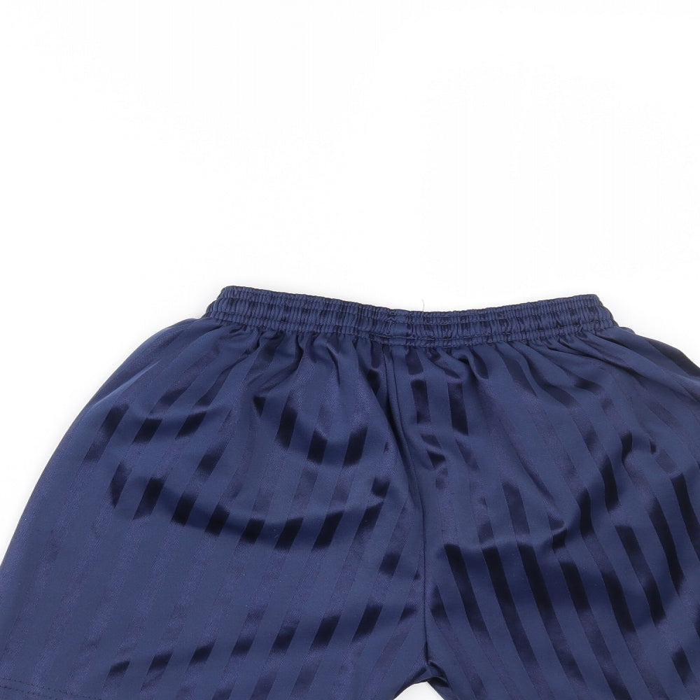 MEDALLION Mens Blue Athletic Shorts Size 28