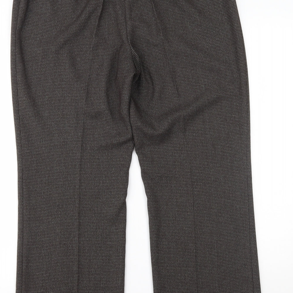 CMD Womens Brown Trousers Size 12 L20 in