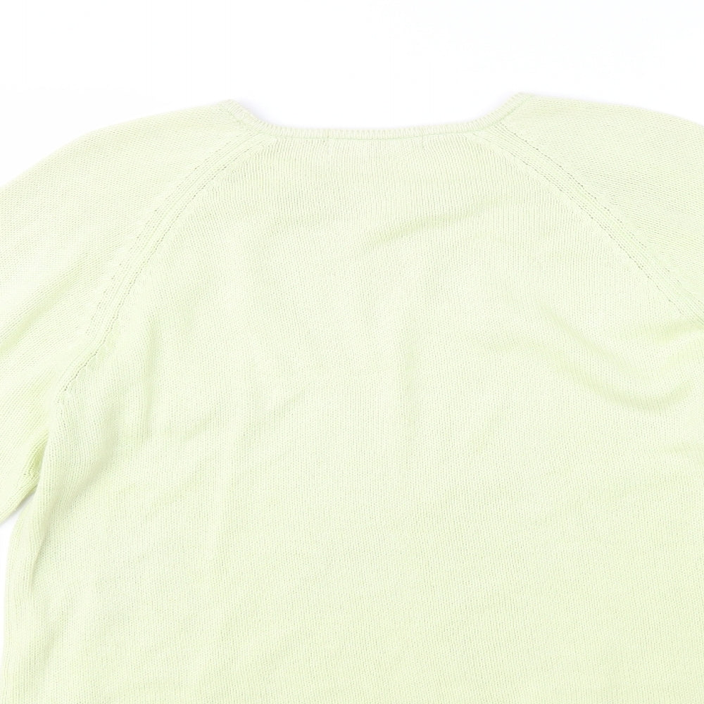 St. Berrard Womens Green Pullover Jumper Size 12