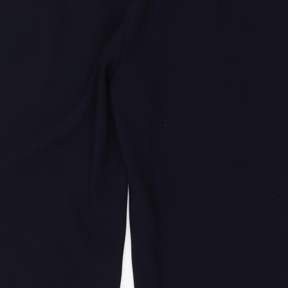 Marks and Spencer Womens Blue Trousers Size 14 L28 in