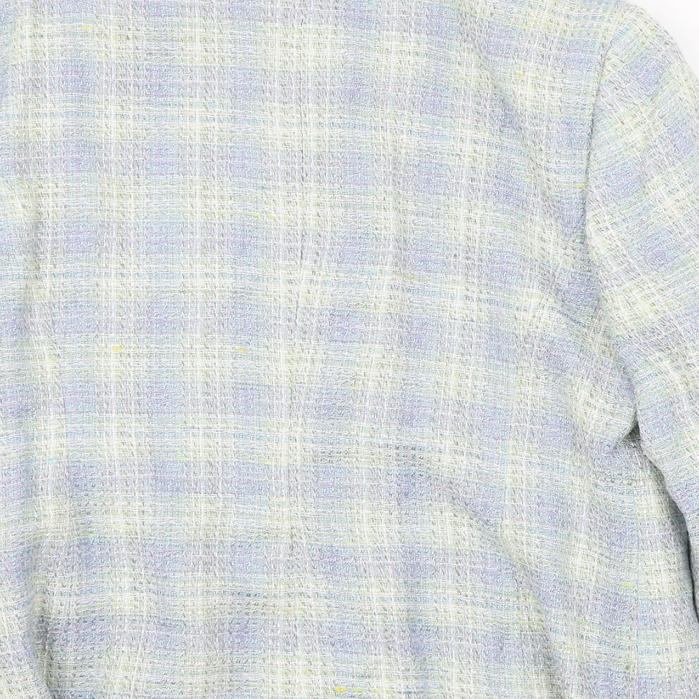 Slimma Womens Blue Jacket Size 18