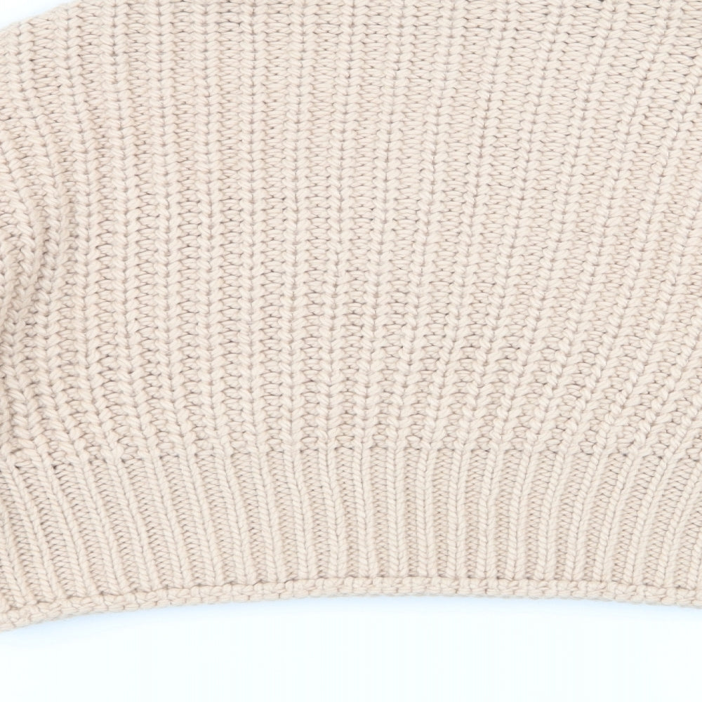 New Look Womens Pink Pullover Jumper Size S