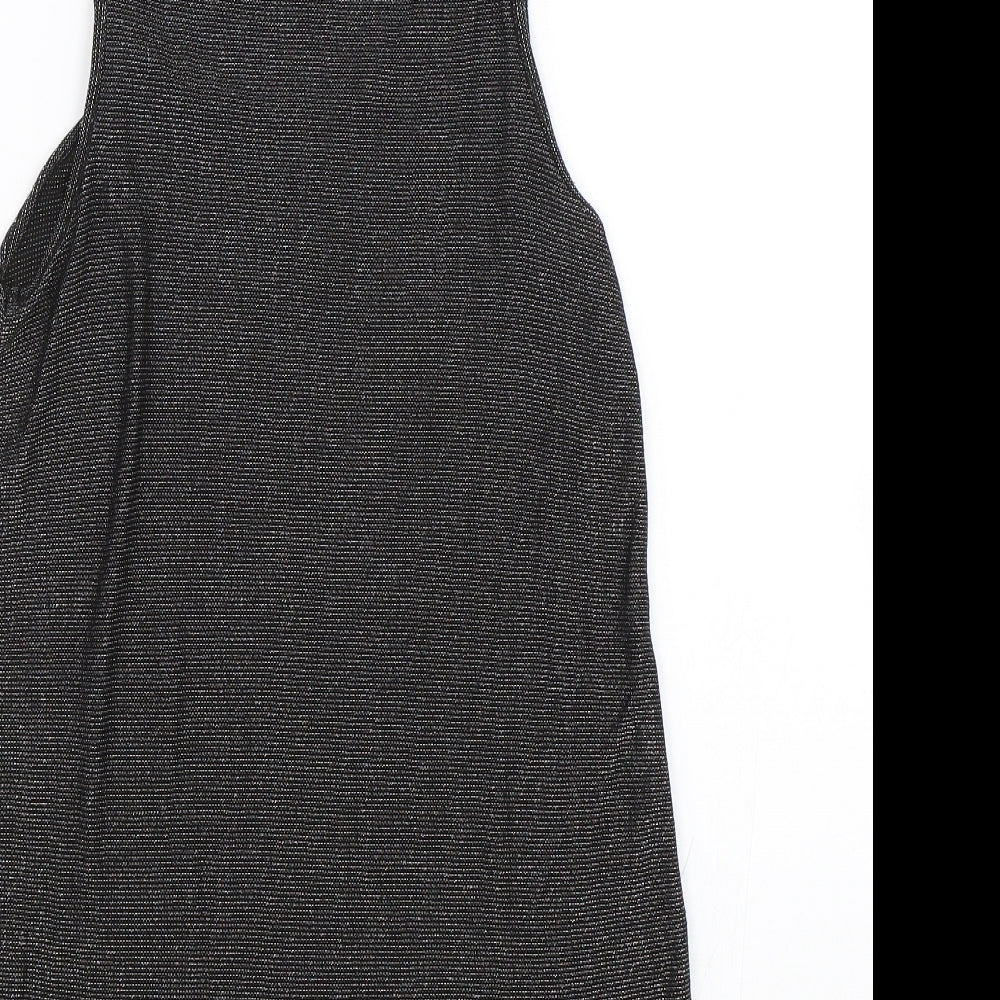 NEXT Womens Black Basic Tank Size 6