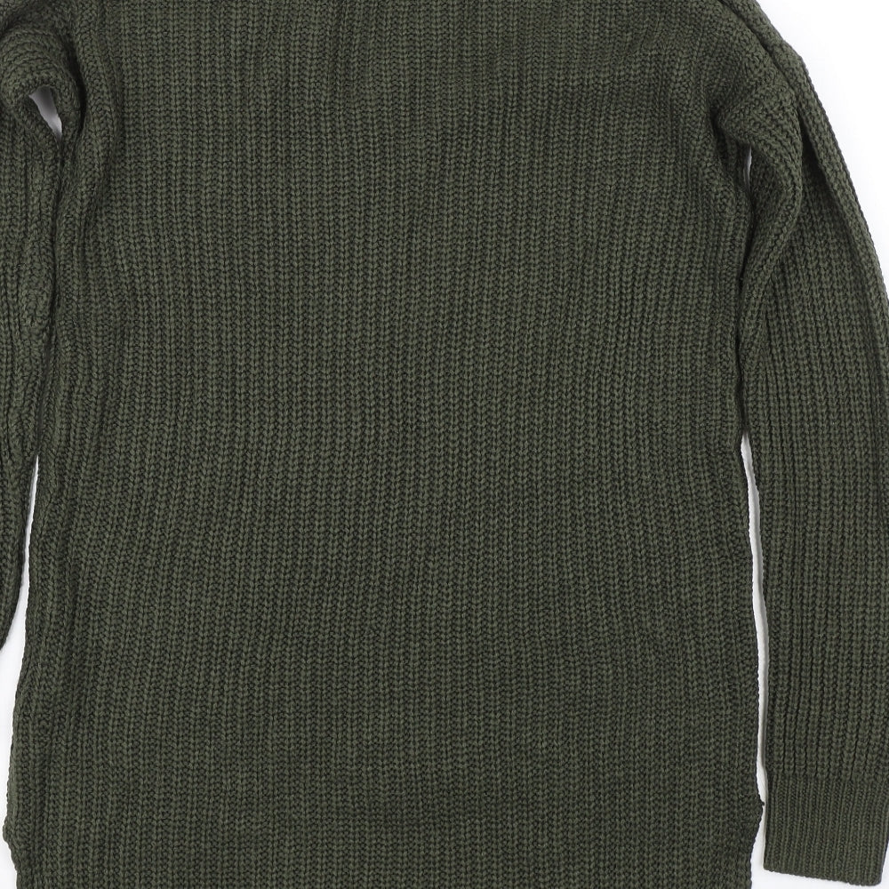 Select Womens Green Jumper Dress Size 6