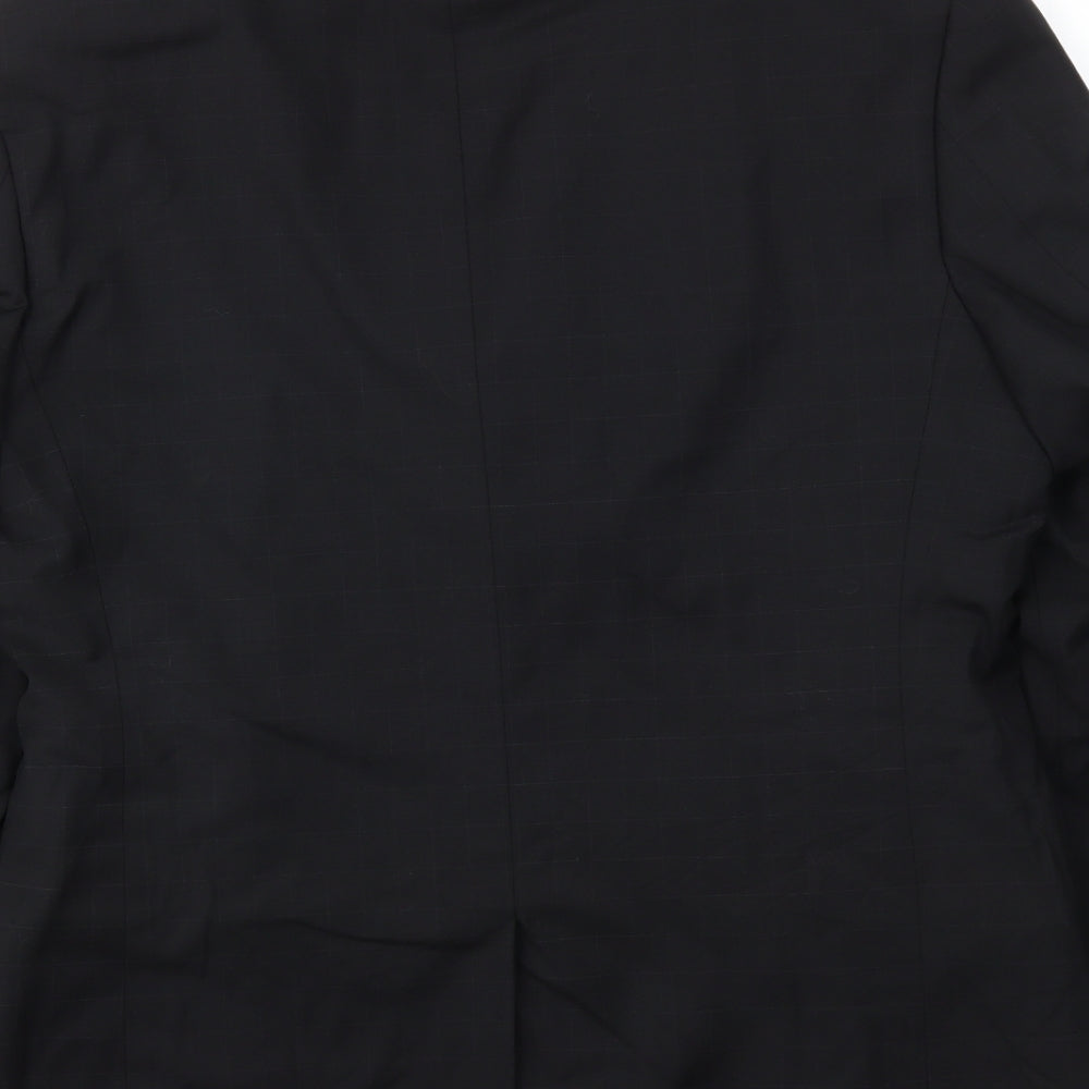 Next Mens Black Jacket Blazer Size 40