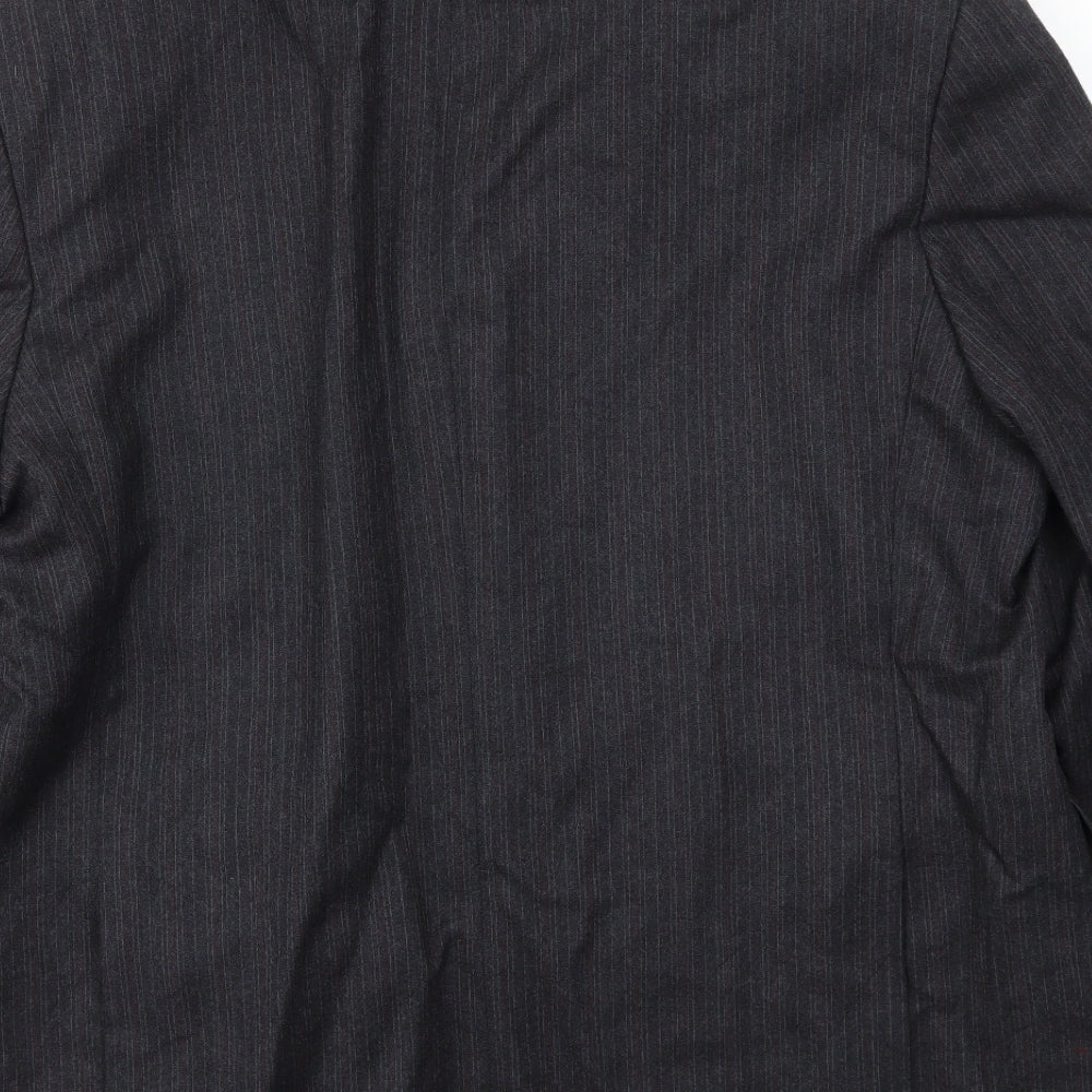LABEL Mens Grey Jacket Blazer Size 48