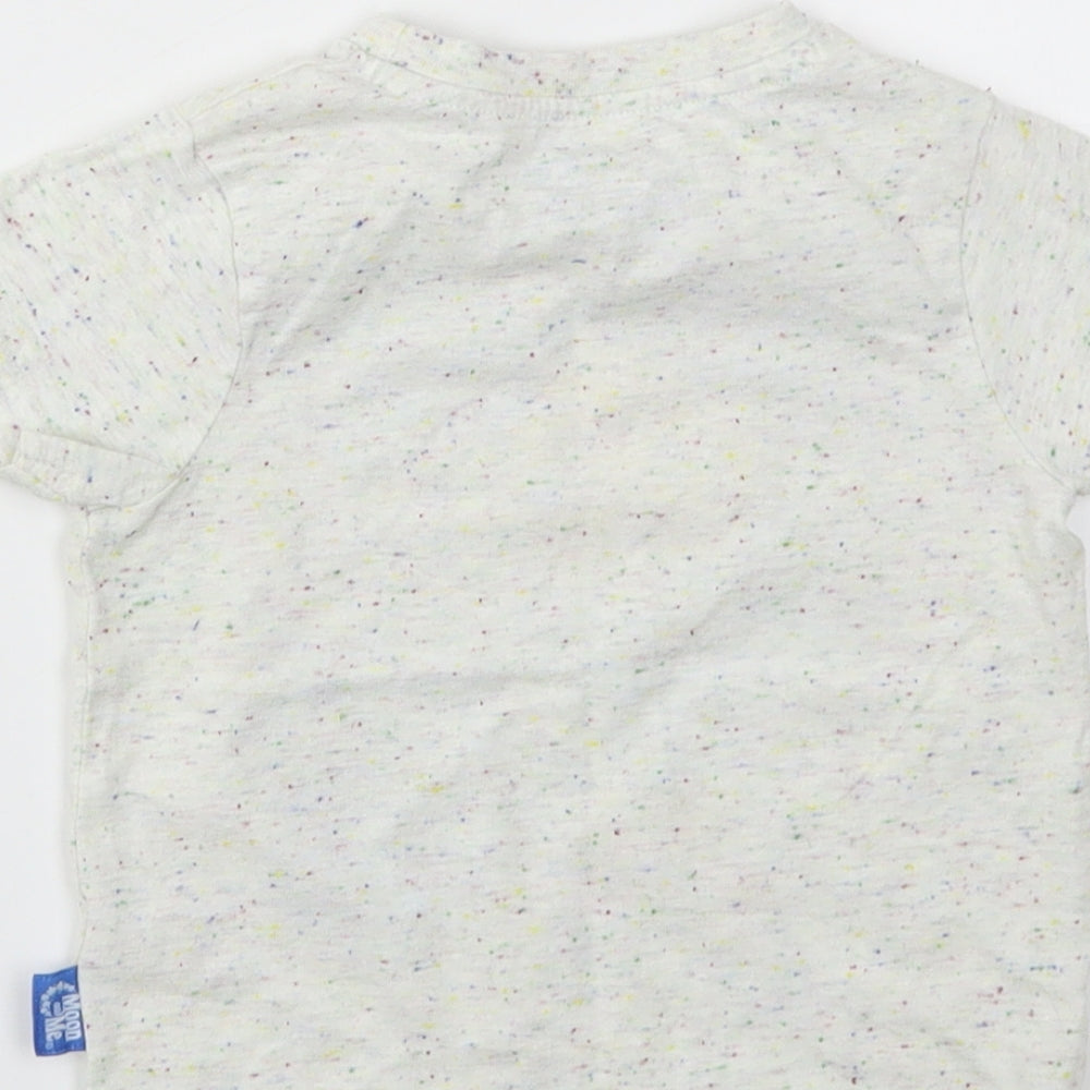 Nutmeg Girls Ivory Basic T-Shirt Size 2 Years