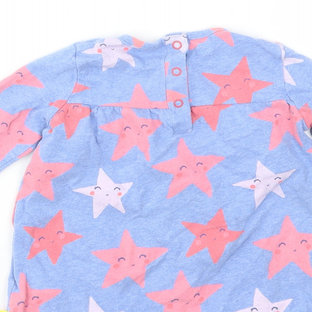 Marks & Spencer Girls Blue Fit & Flare Size 3-6 Months