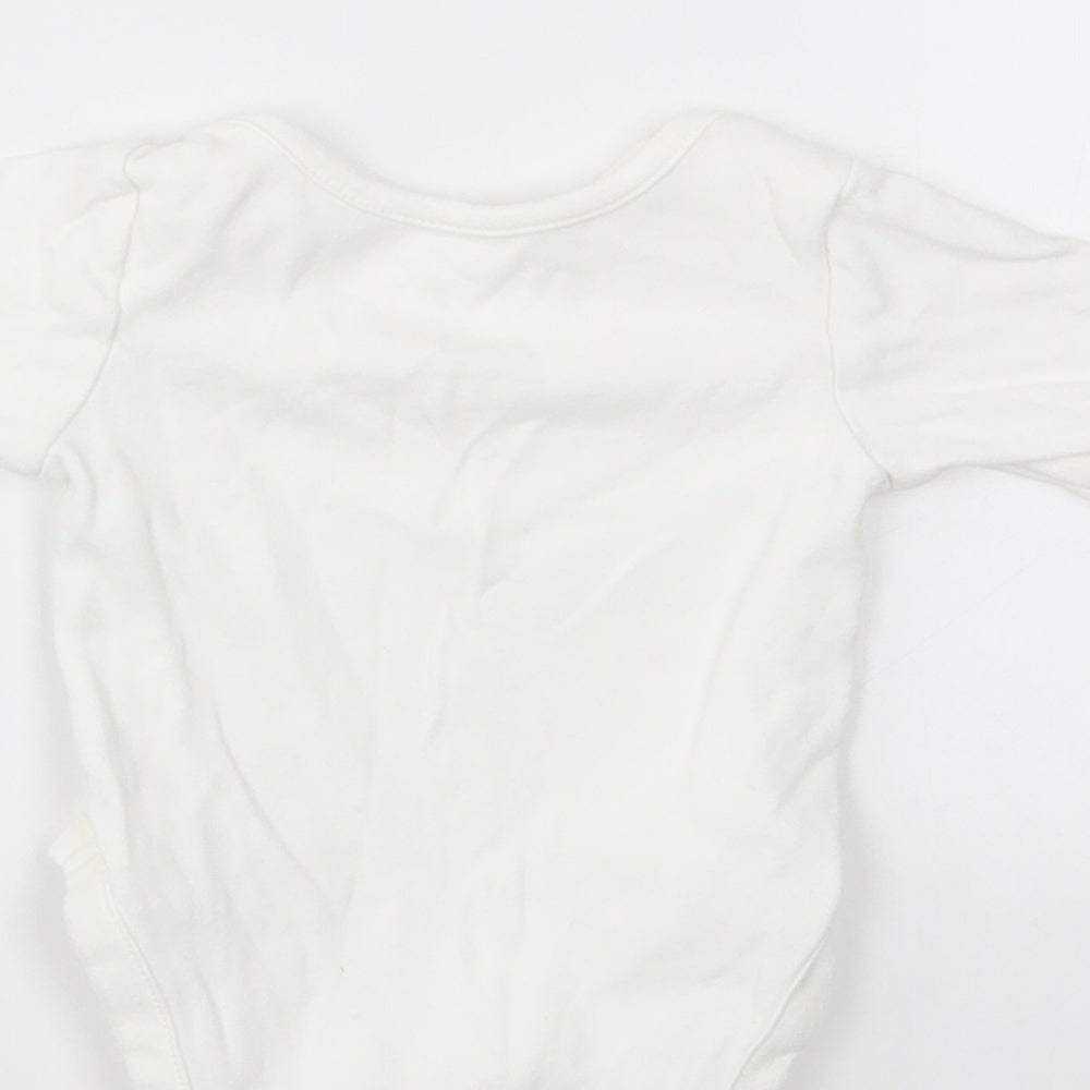 MINI CLUB Baby White Babygrow One-Piece Size Newborn