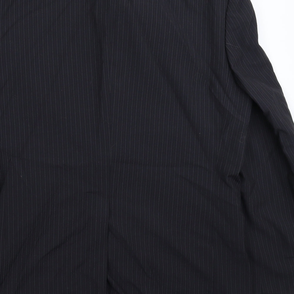 Next Mens Blue Striped Jacket Suit Jacket Size 38