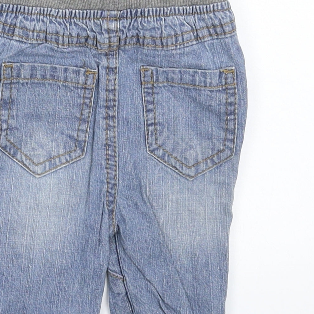 Early Days Baby Blue Denim Jogger Jeans Size 3-6 Months
