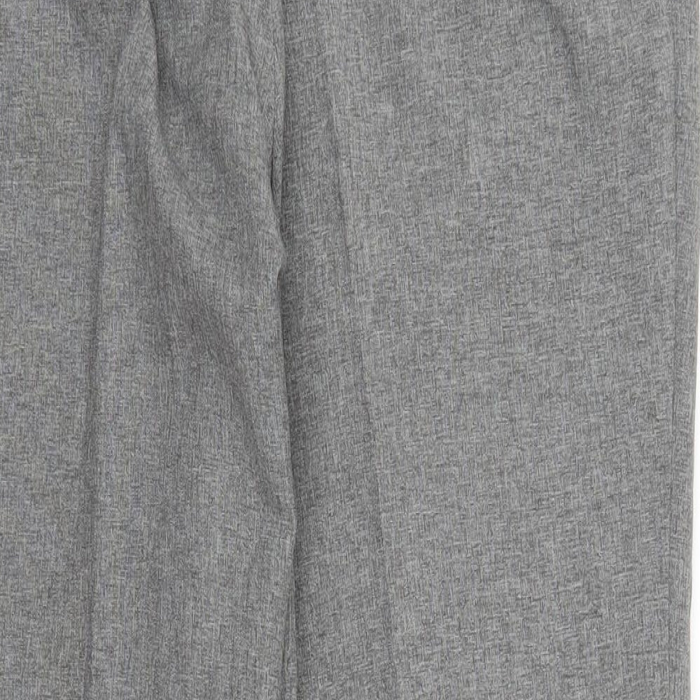 Damart Womens Grey Carrot Trousers Size 34 in L26 in