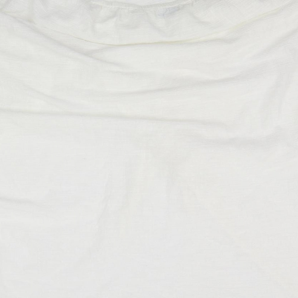 Primark Womens White Houndstooth Fit & Flare Size XL