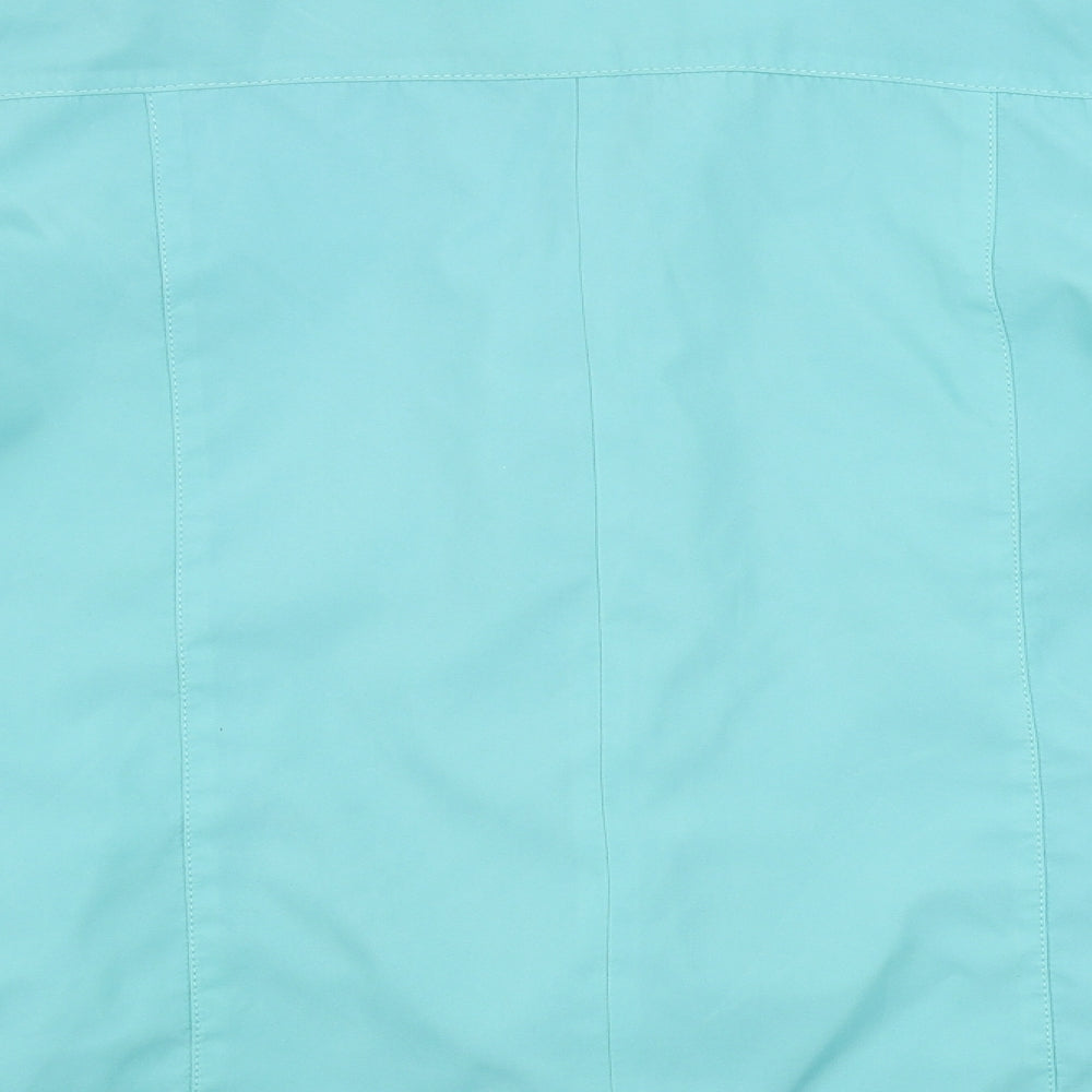 Classics Womens Blue Jacket Coat Size L