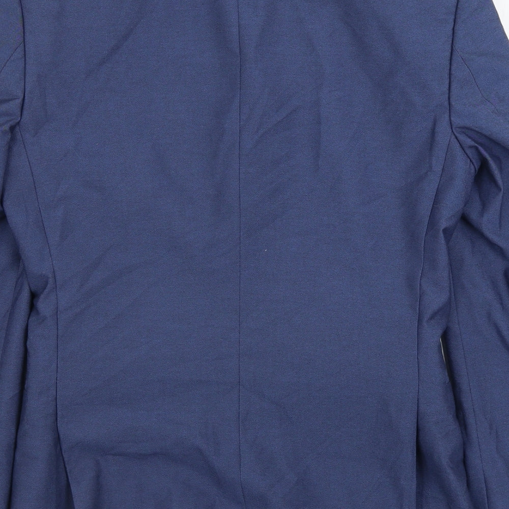 ONESIX5IVE Mens Blue Jacket Blazer Size 34