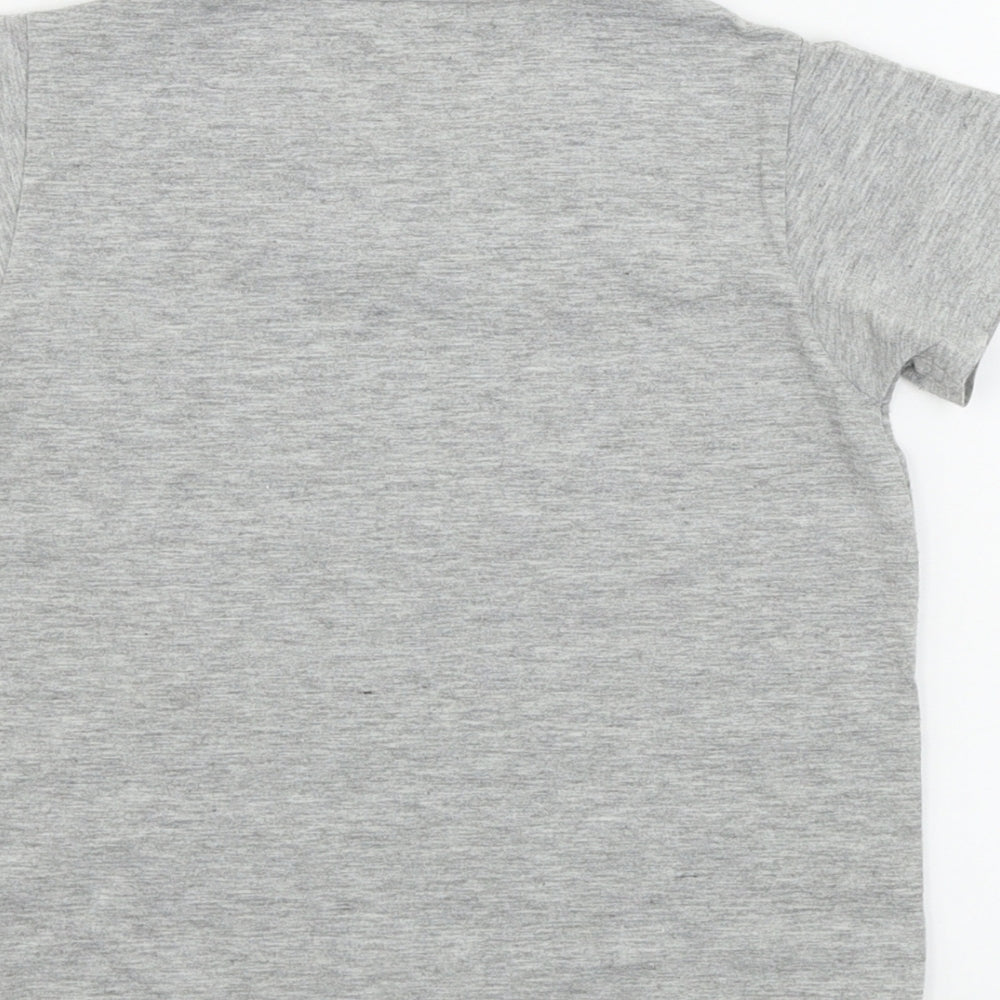 Preworn Boys Grey Basic T-Shirt Size M