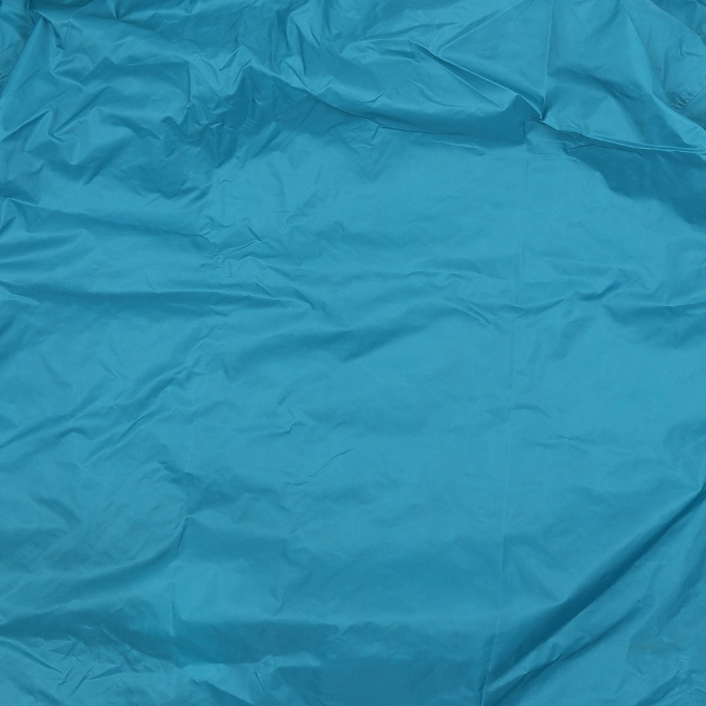 Highpoint Womens Blue Rain Coat Coat Size 12