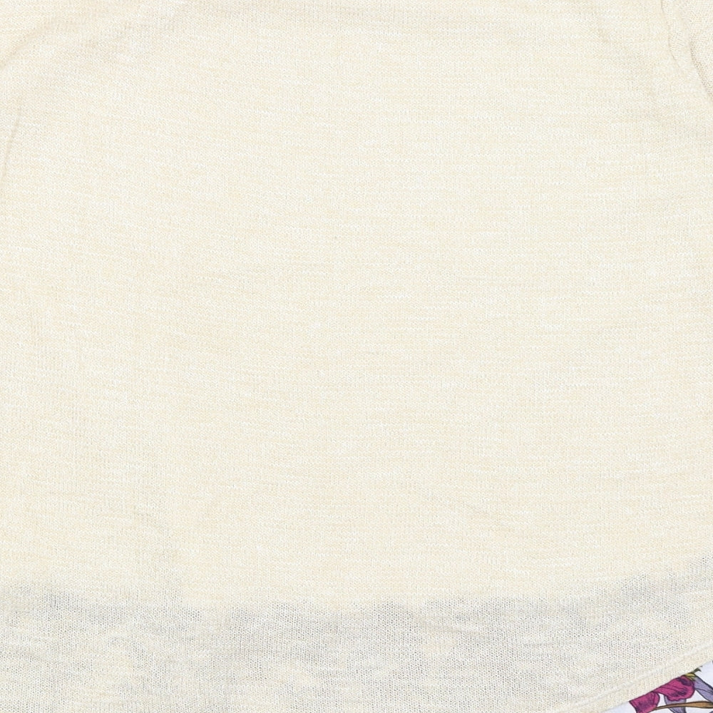 Per Una Womens Gold Pullover Jumper Size 12