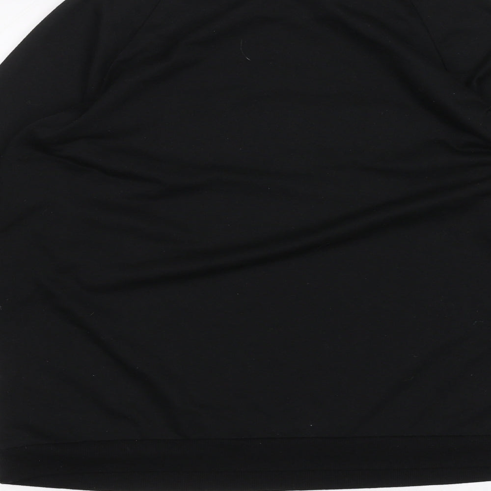 Garage Mens Black Pullover Jumper Size M