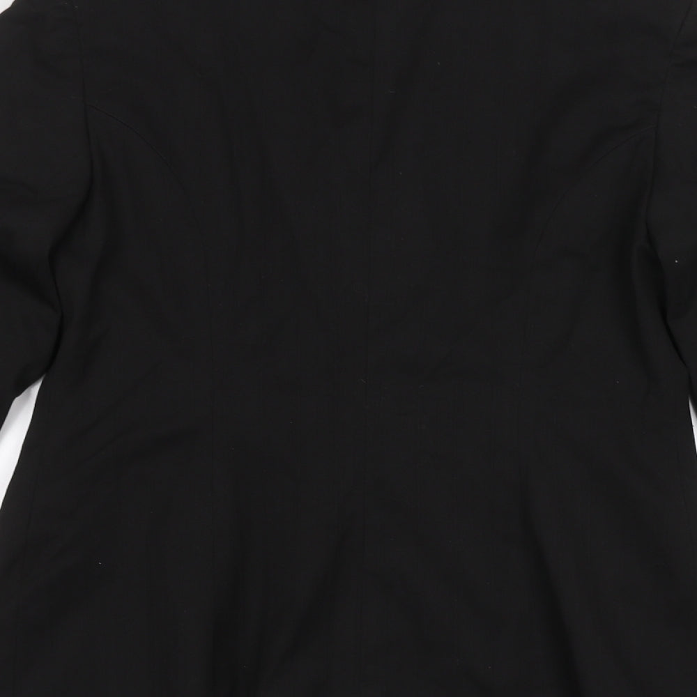 Distinctive Mens Black Jacket Size S