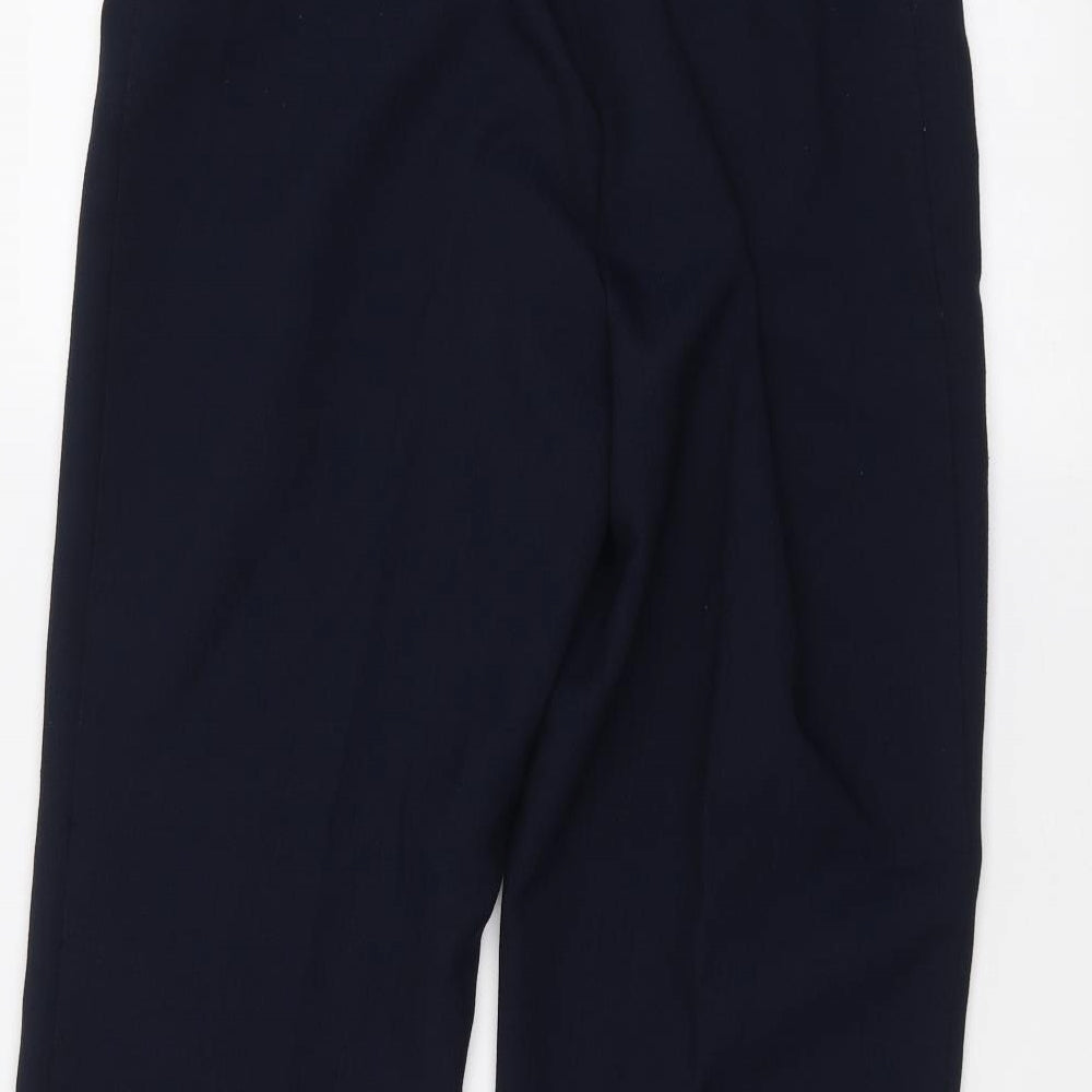 Marks and Spencer Womens Blue Trousers Size 30 in L27 in