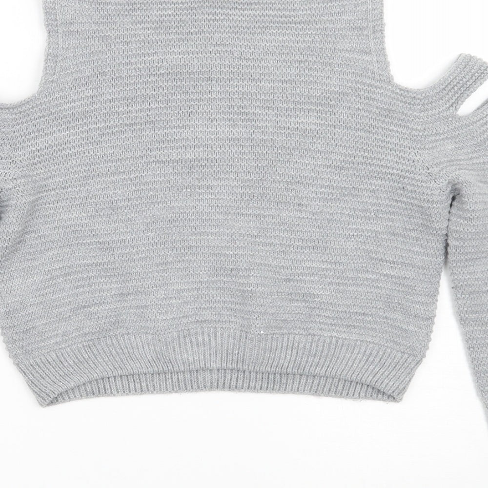Select Womens Grey Pullover Jumper Size 6