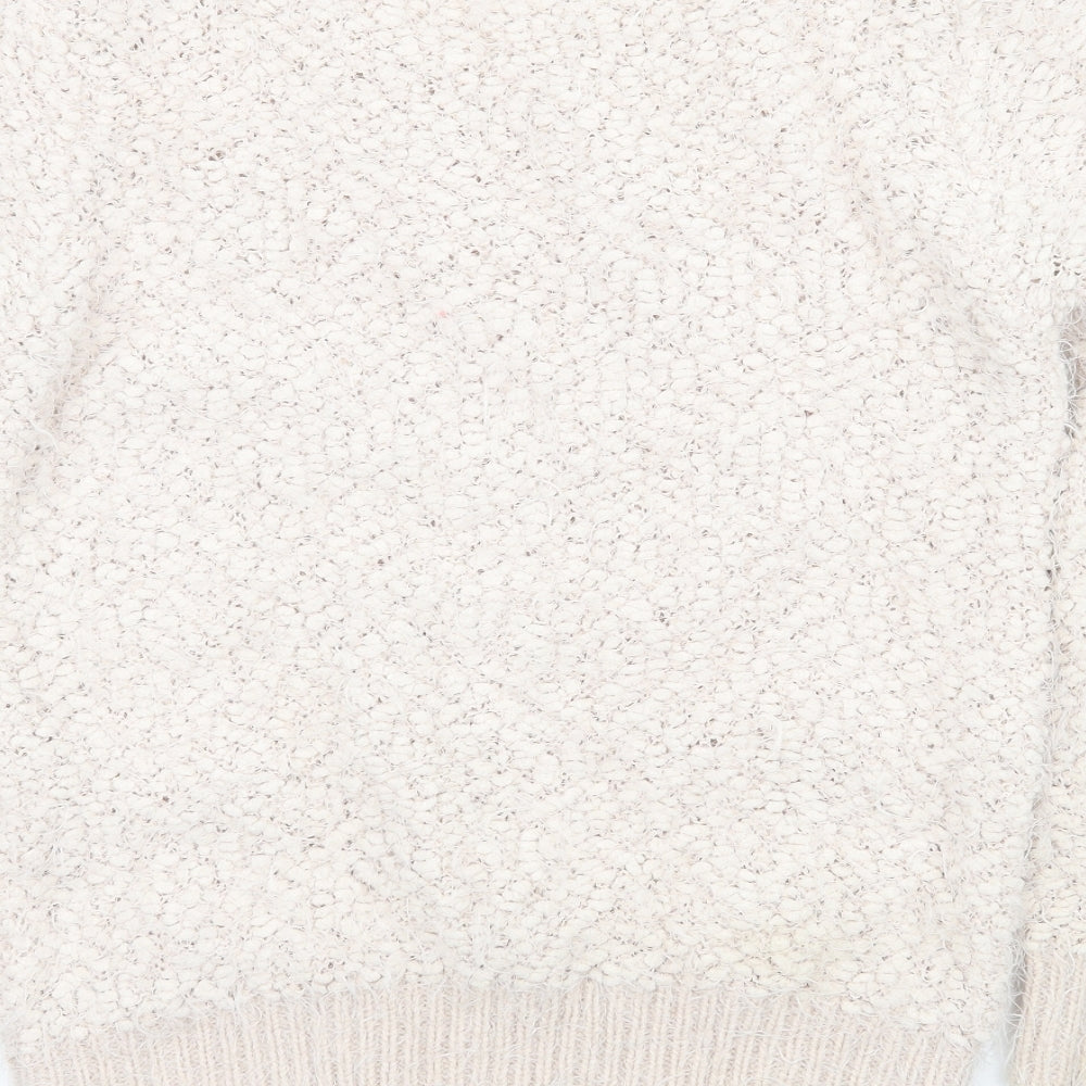 Dorothy Perkins Womens Ivory Pullover Jumper Size 12