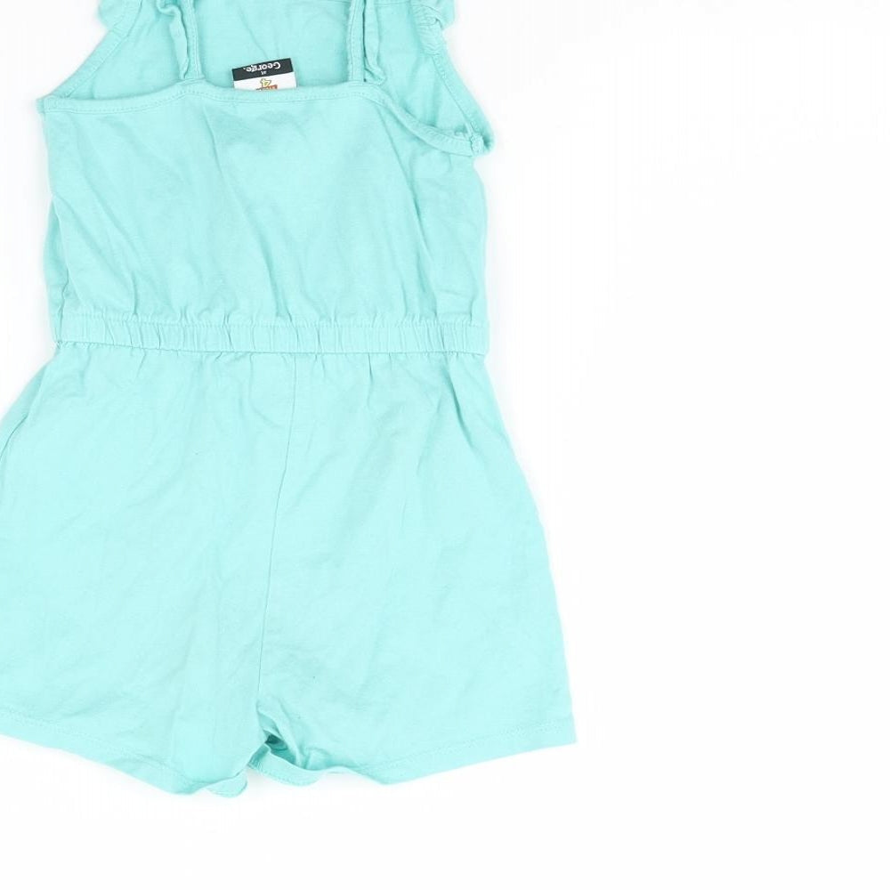George Girls Blue Playsuit One-Piece Size 3 Years - Toy Story