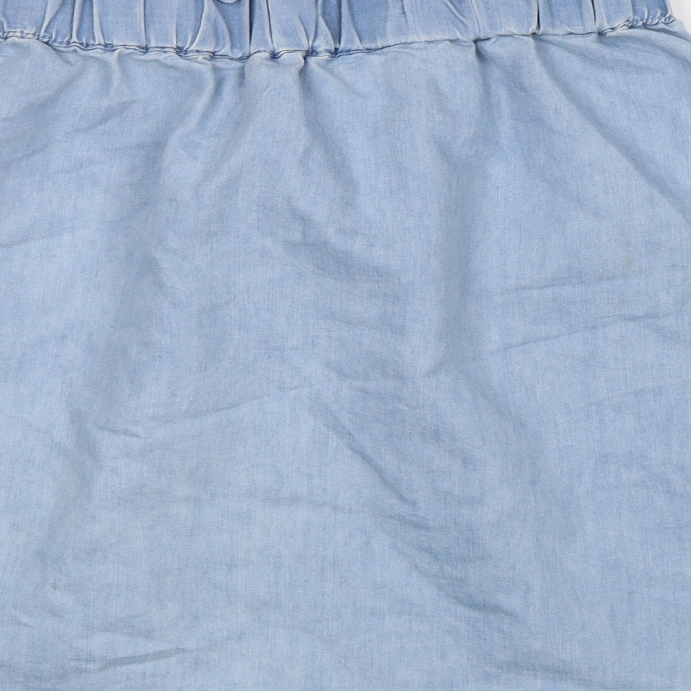 Pep&Co Womens Blue Mini Skirt Size 8