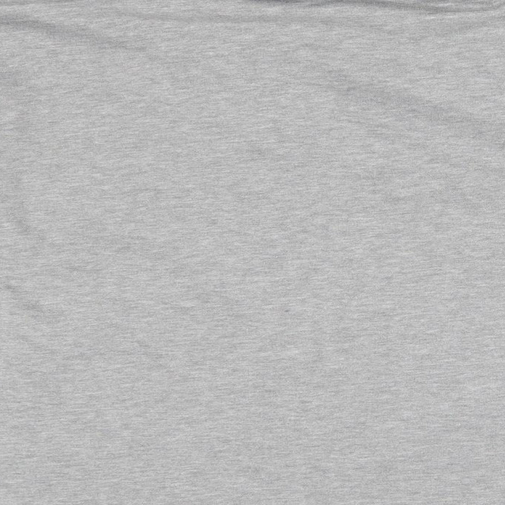 Classics Womens Grey Pullover Sweatshirt Size S