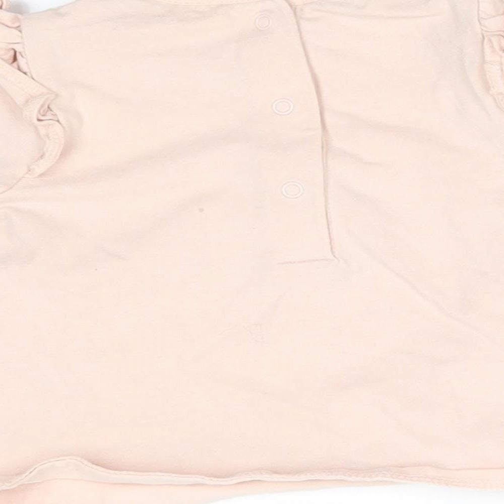 Next Baby Beige Basic Blouse Size 0-3 Months