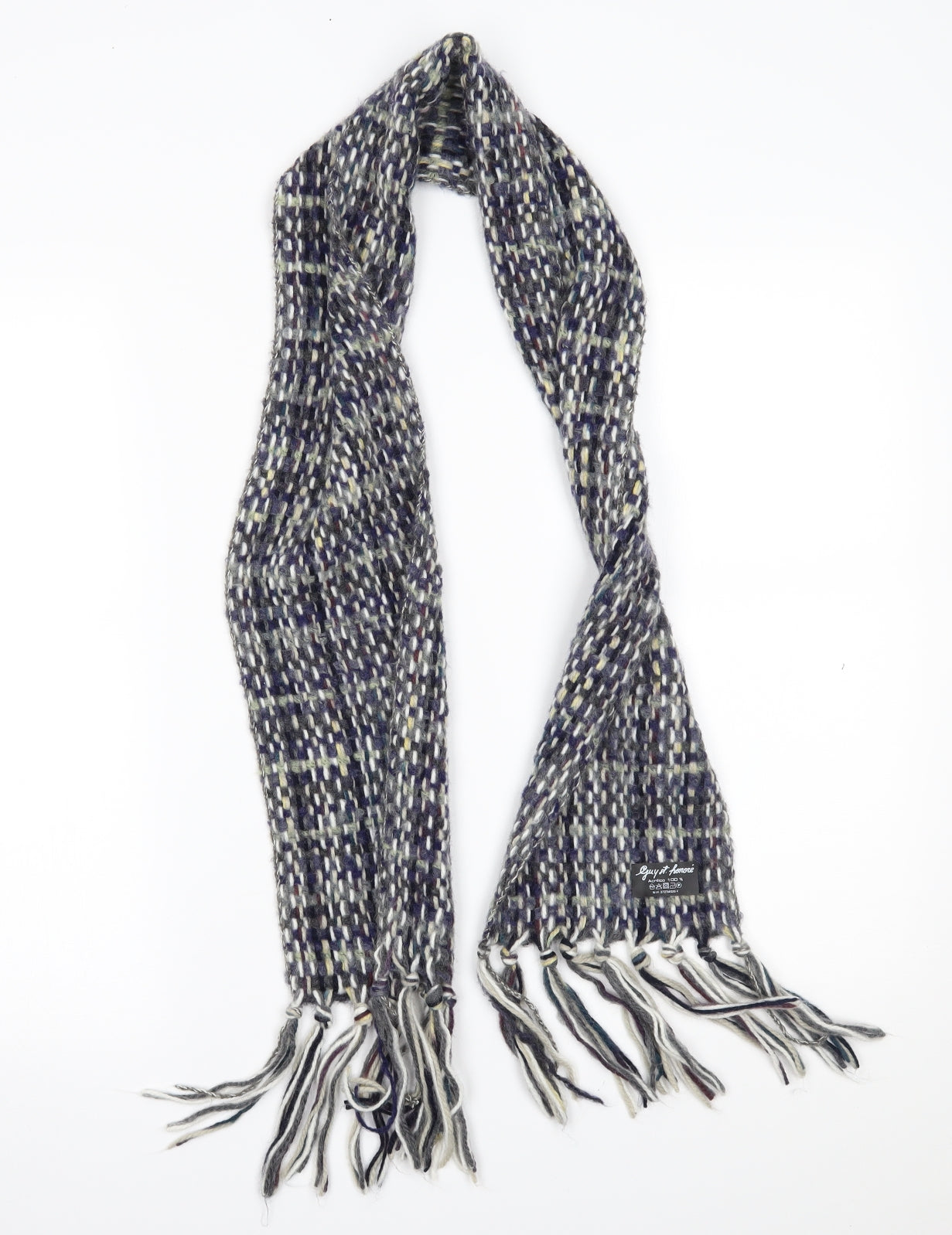 Guy St. honore Womens Grey Scarf