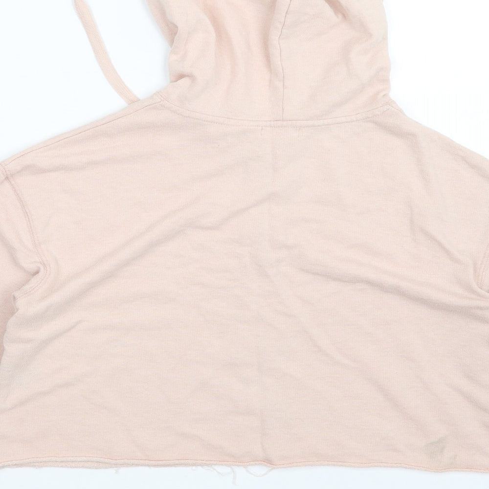 Cooperative Womens Pink Full Zip Hoodie Size S
