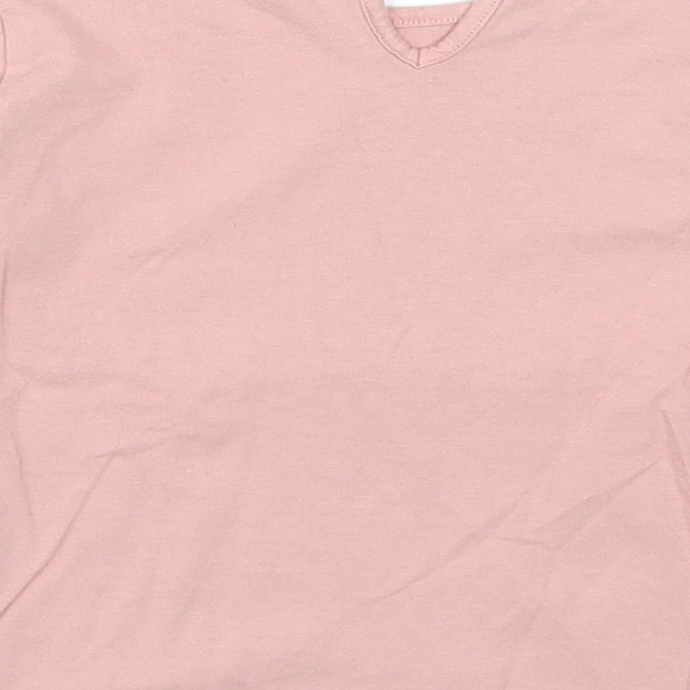 H&M Girls Pink Basic T-Shirt Size 2-3 Years - Love is Our Power