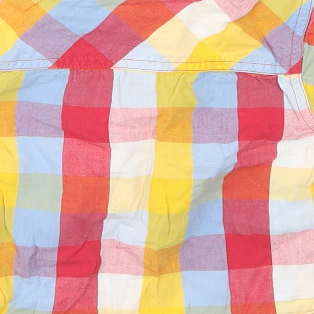 Mini Club Boys Multicoloured Check Basic Button-Up Size 3-6 Months