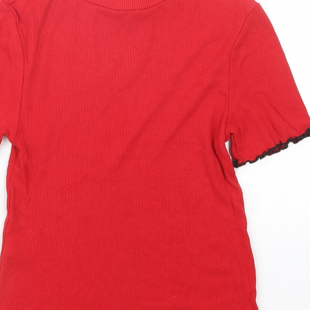 Select Womens Red Pullover Jumper Size 8