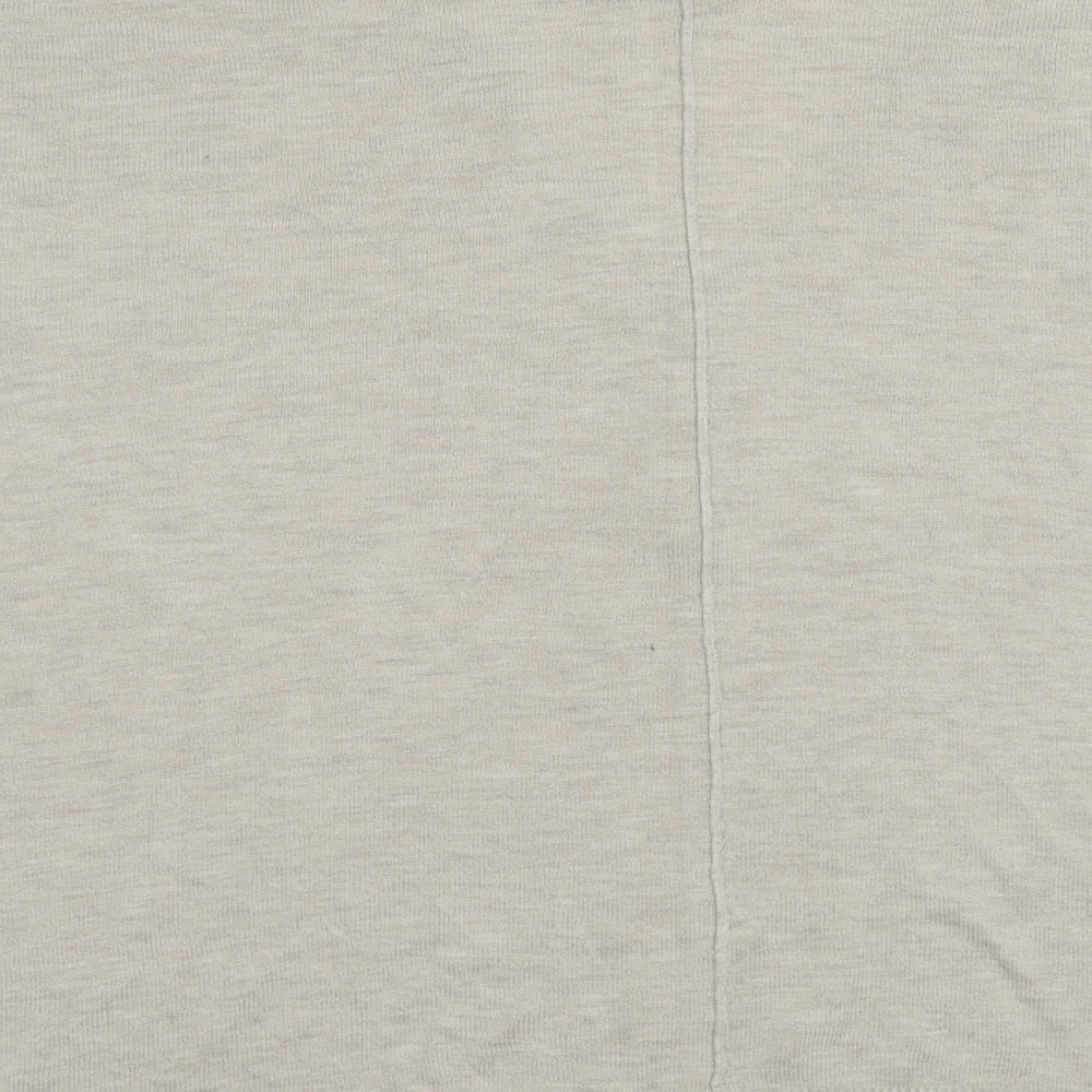 Next Womens Beige Knit Pullover Jumper Size L