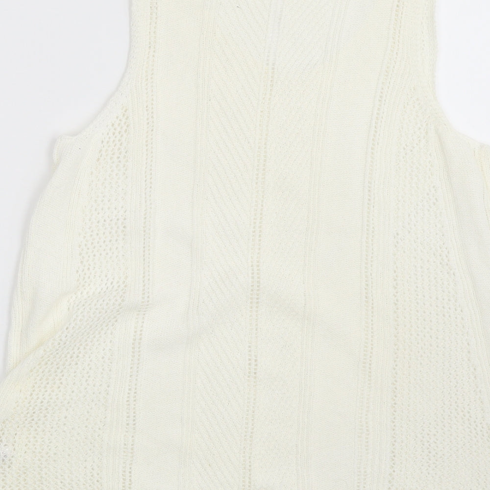New Look Womens Ivory Pullover Jumper Size 14