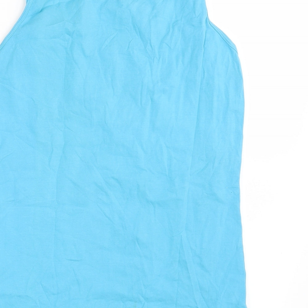 Dunnes Womens Blue Camisole T-Shirt Size 12