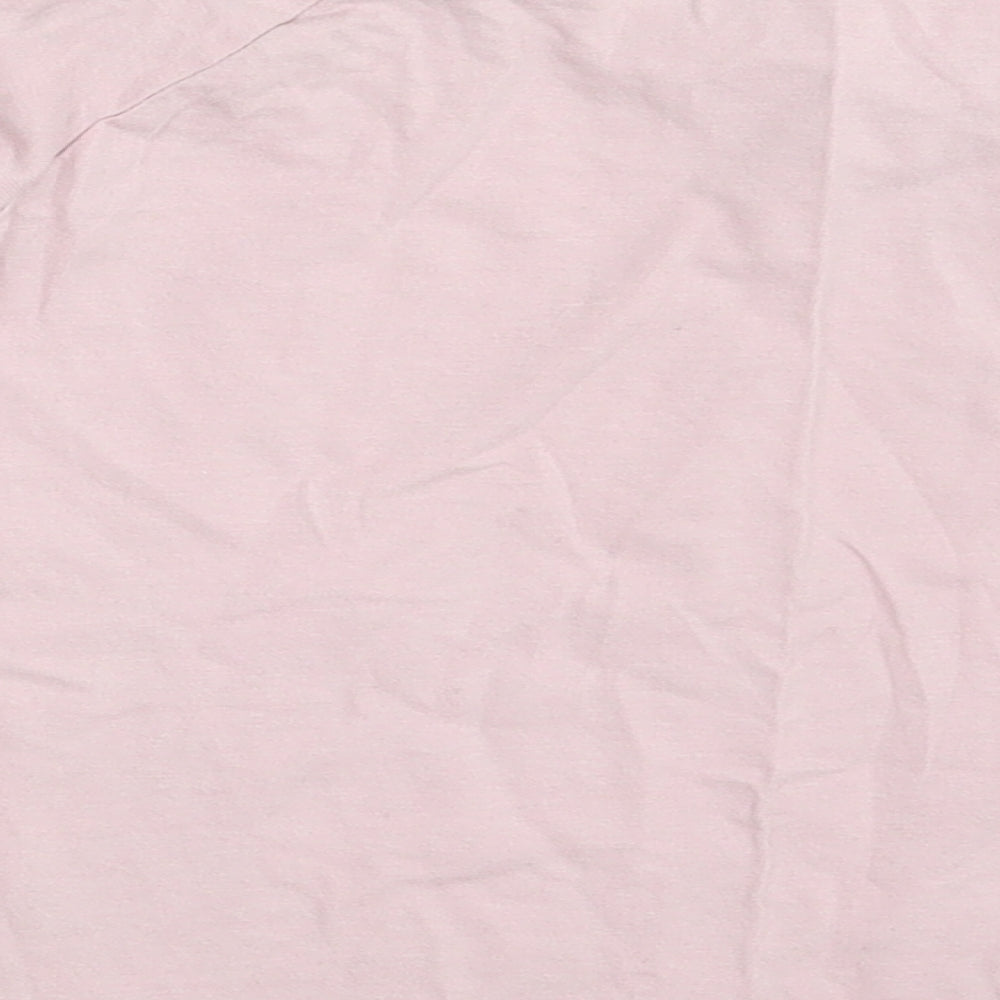 Matalan Girls Pink Pullover Sweatshirt Size 4-5 Years