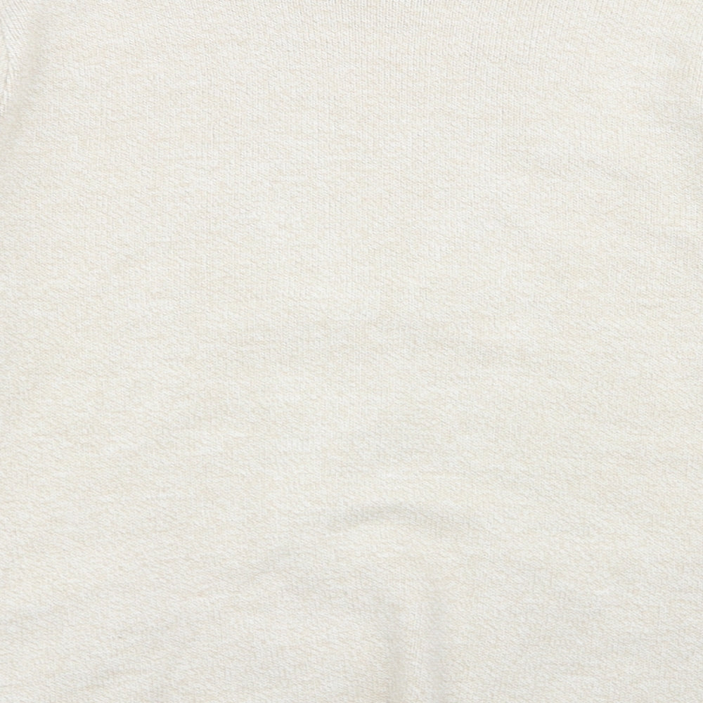 Classic Image Womens Beige Cardigan Jumper Size S