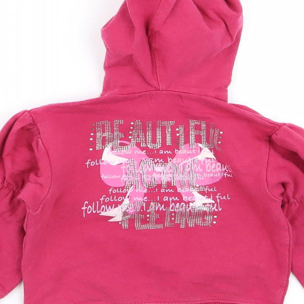 montefiore Girls Pink Pullover Jumper Size 18-24 Months