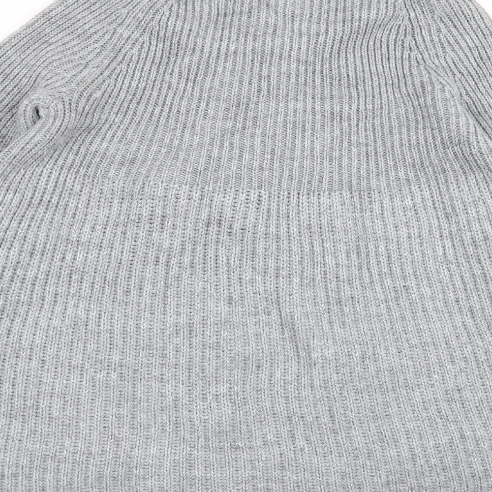 Bonmarché Womens Grey Cardigan Jumper Size M
