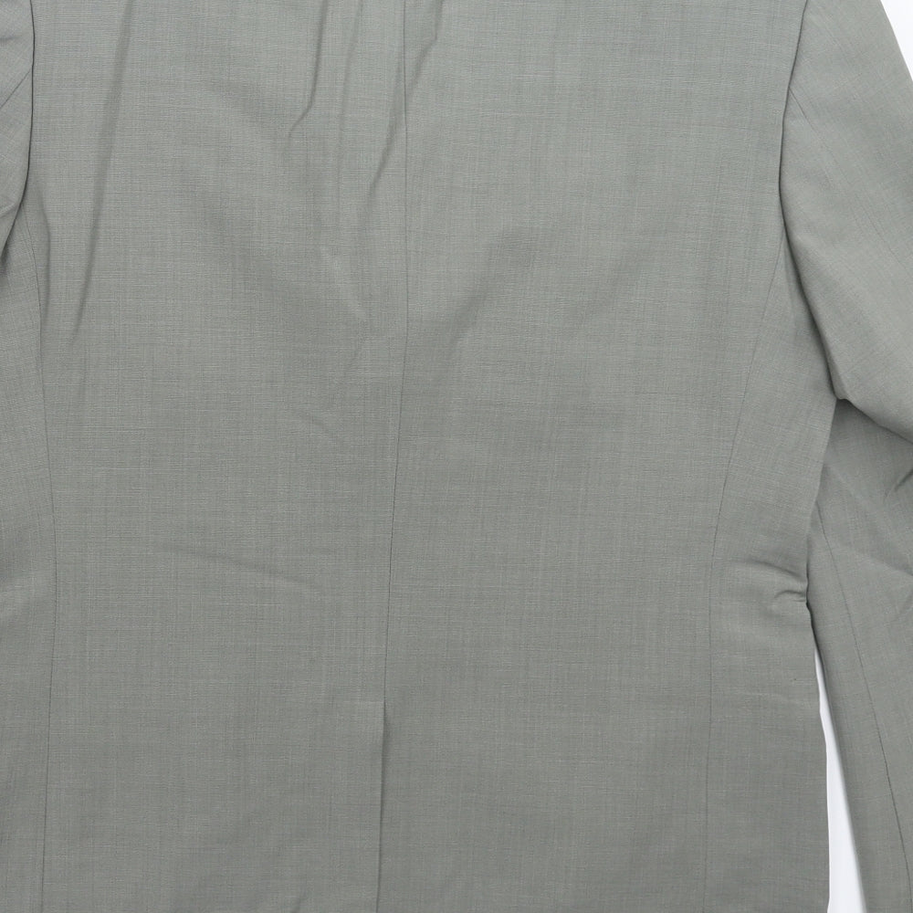 Marks & Spencer Mens Grey Jacket Suit Jacket Size 38