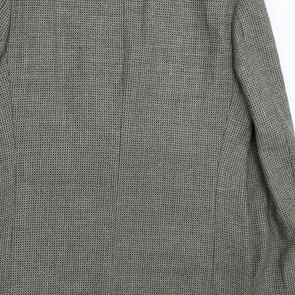 Preworn Mens Grey Jacket Suit Jacket Size 42