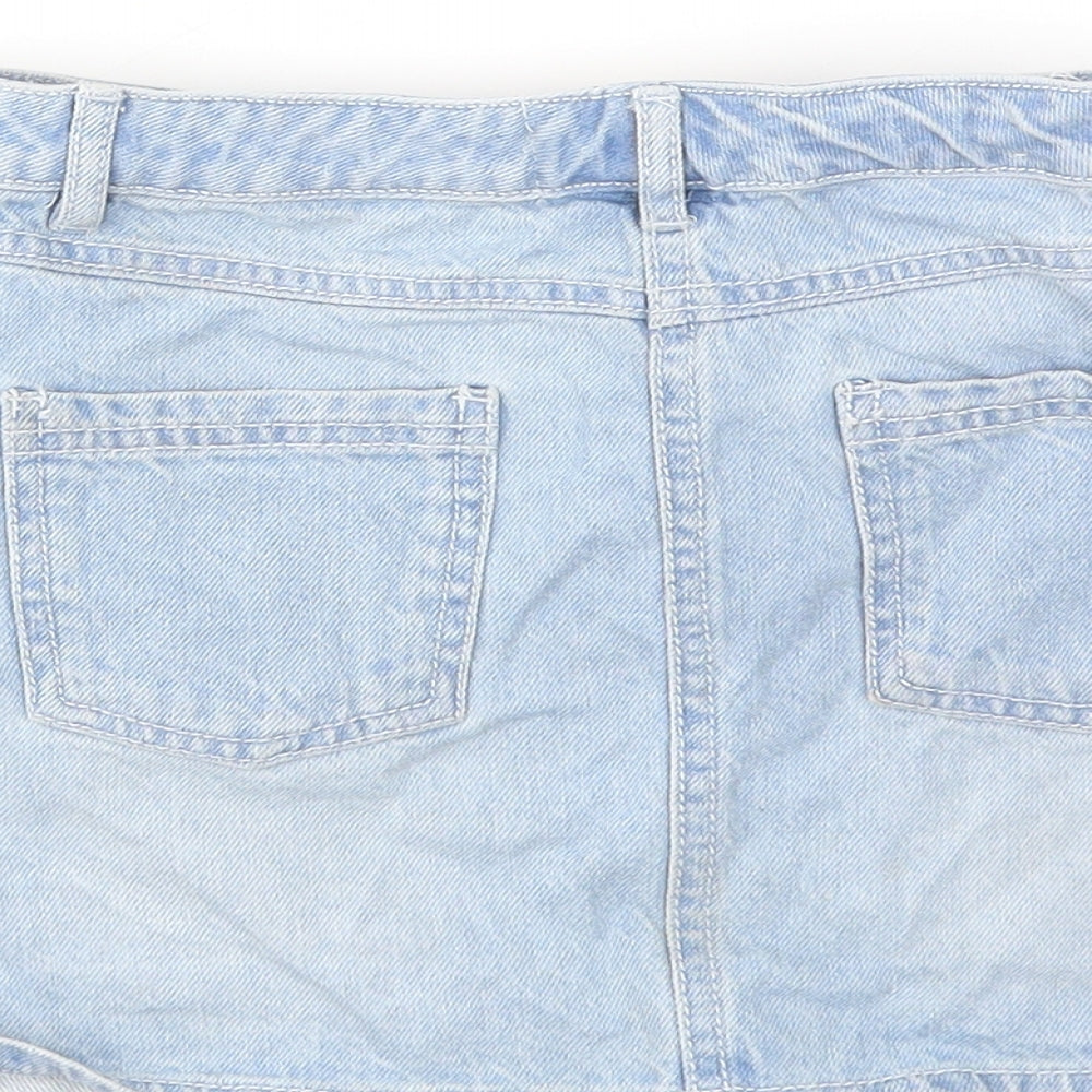 NEXT Girls Blue A-Line Skirt Size 9 Years