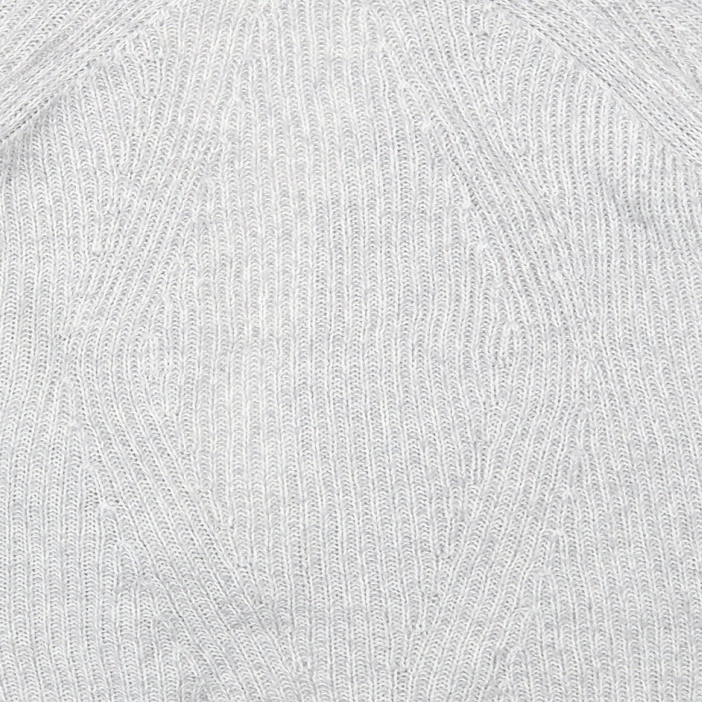 Select Womens Grey Cardigan Jumper Size S