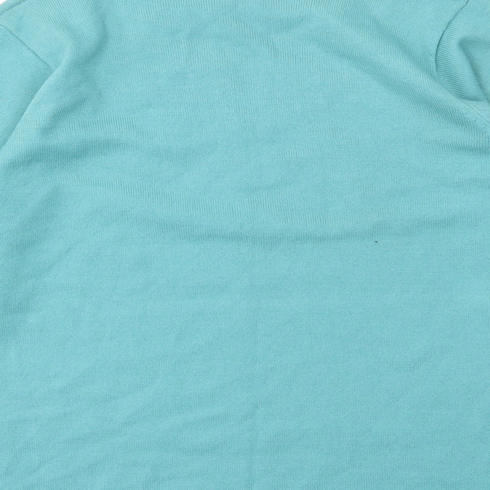 Ann Marie Womens Blue Pullover Jumper Size M