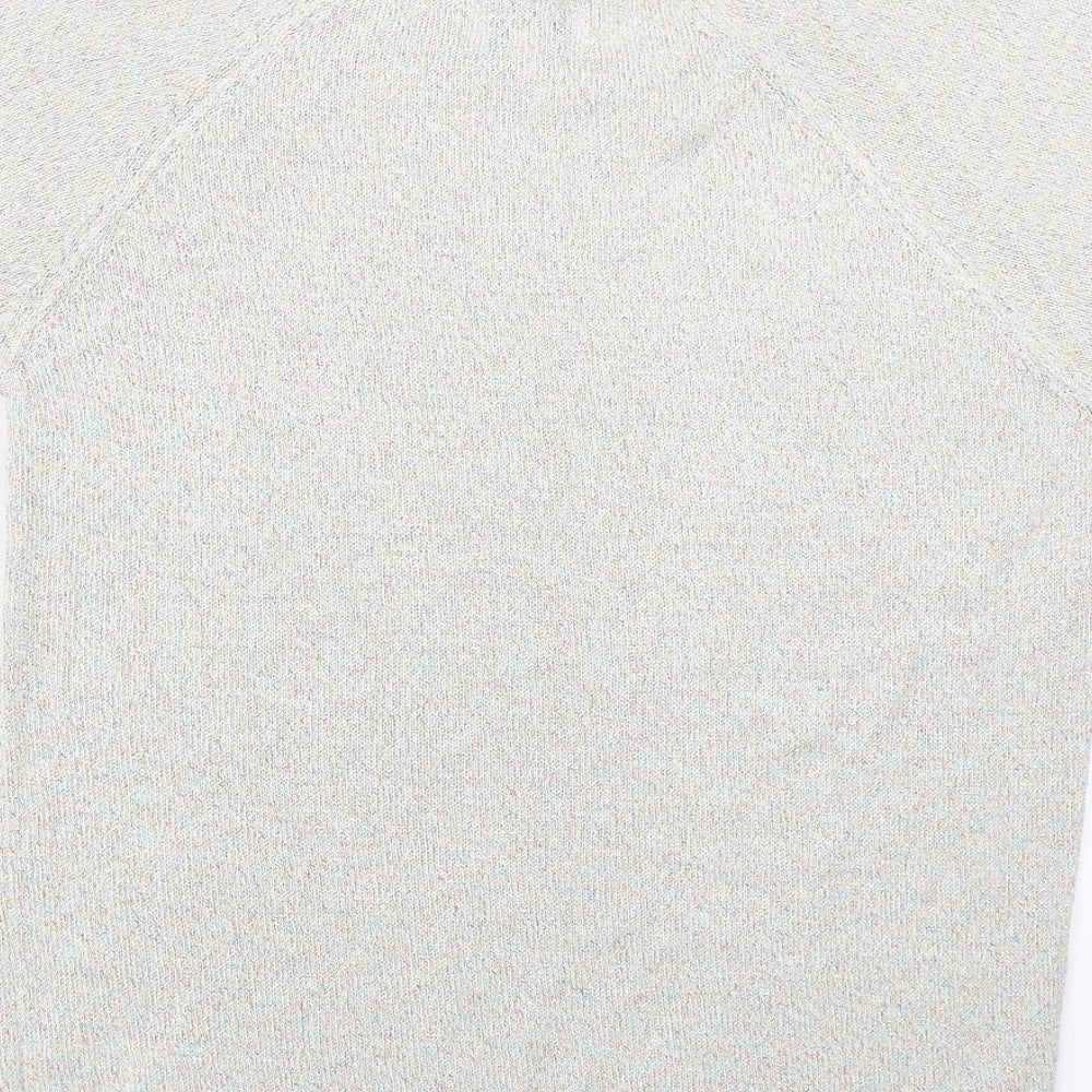 NEXT Womens Beige Basic T-Shirt Size 10