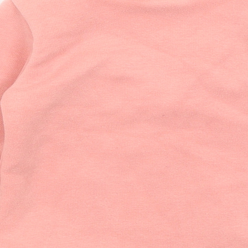 Kacakid Baby Pink Pullover Jumper Size 9-12 Months
